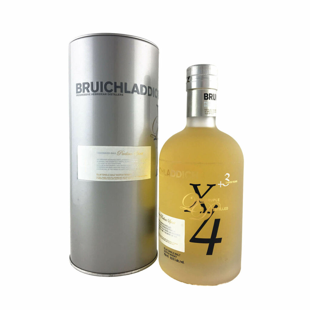 Bruichladdich X4 Quadrupled Scotch Whisky