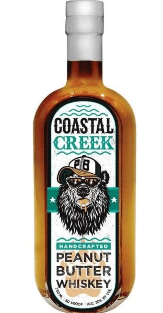 Coastal Creek Peanut Butter Whiskey