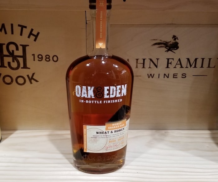 Oak & Eden Wheat & Honey Bourbon Whiskey