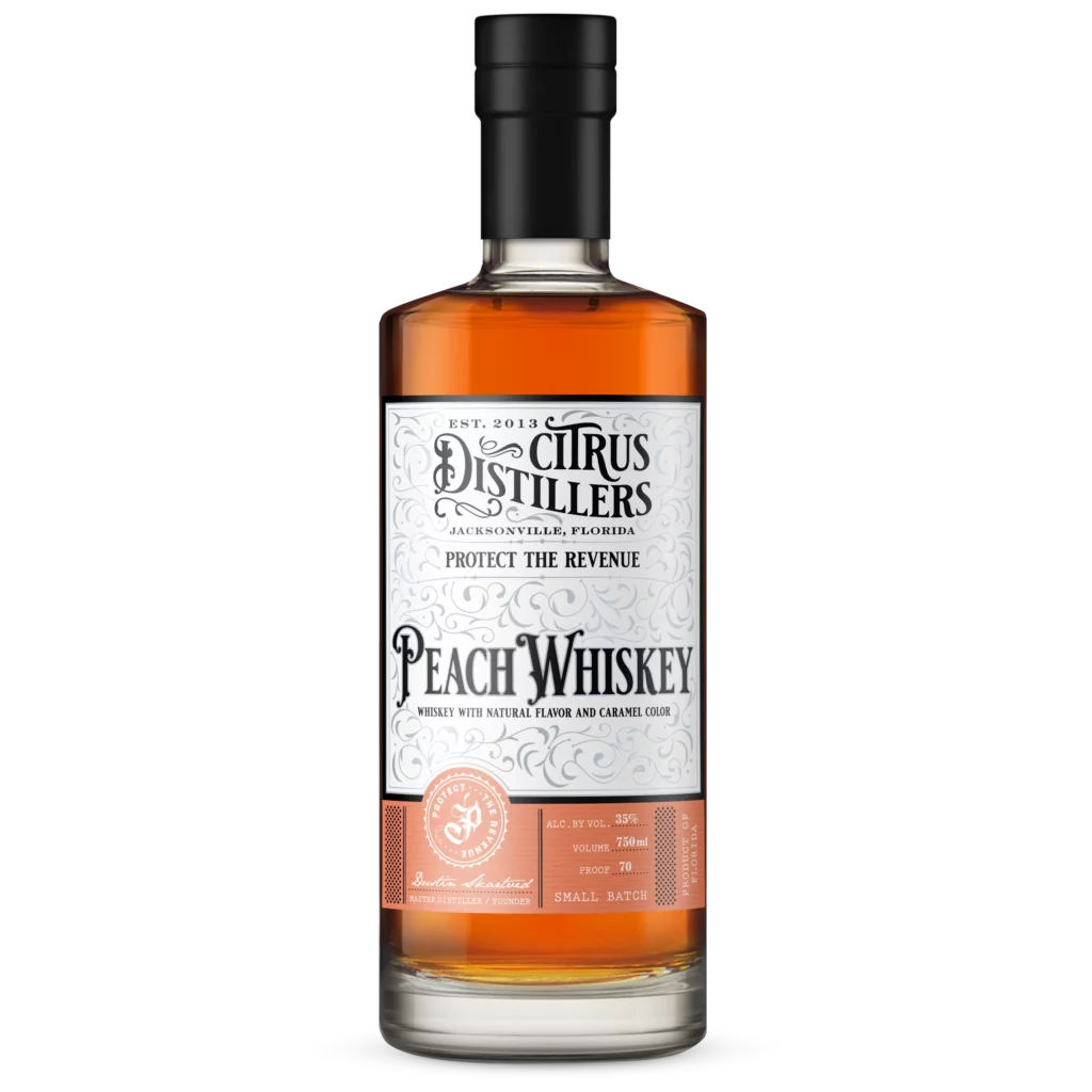 Protect the Revenue Peach Whiskey