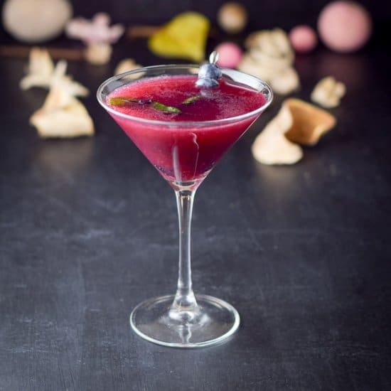Blueberry Mint Cosmo