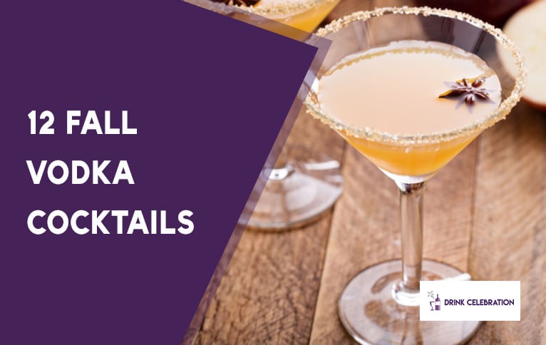 12 Fall Vodka Cocktails