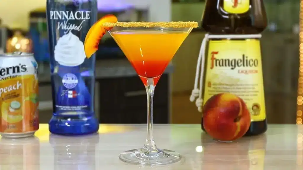 Peach Cobbler Martini