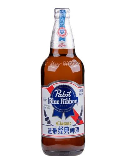 China Pabst Blue Ribbon 1844 Beer