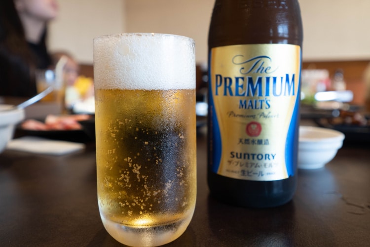 Suntory Premium Malt’s Beer